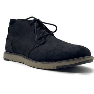 TOMS Navi Distressed Black Chukka Boot